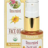 Unscented Face Oil (Sens. Skin)
