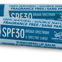SPF 30 Unscented Lip Balm tube
