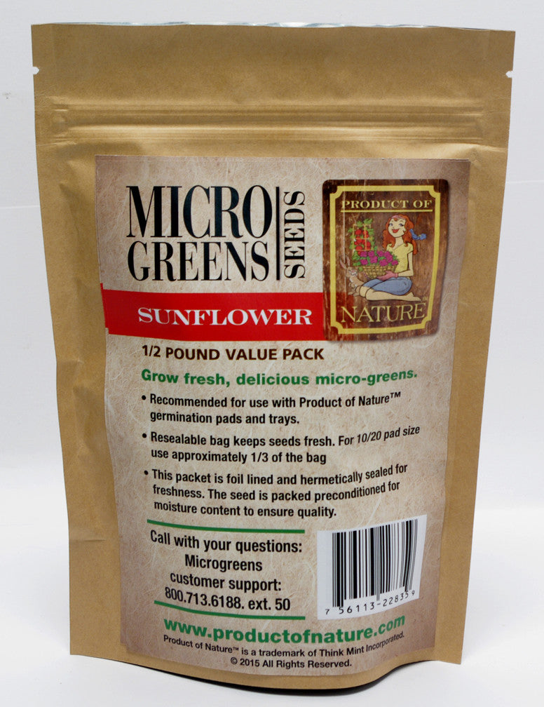 Sunflower Microgreen Seed