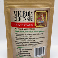 Sunflower Microgreen Seed
