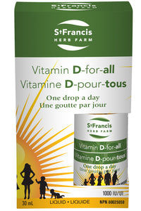 Vitamin D for All 25 mcg (1000 IU)