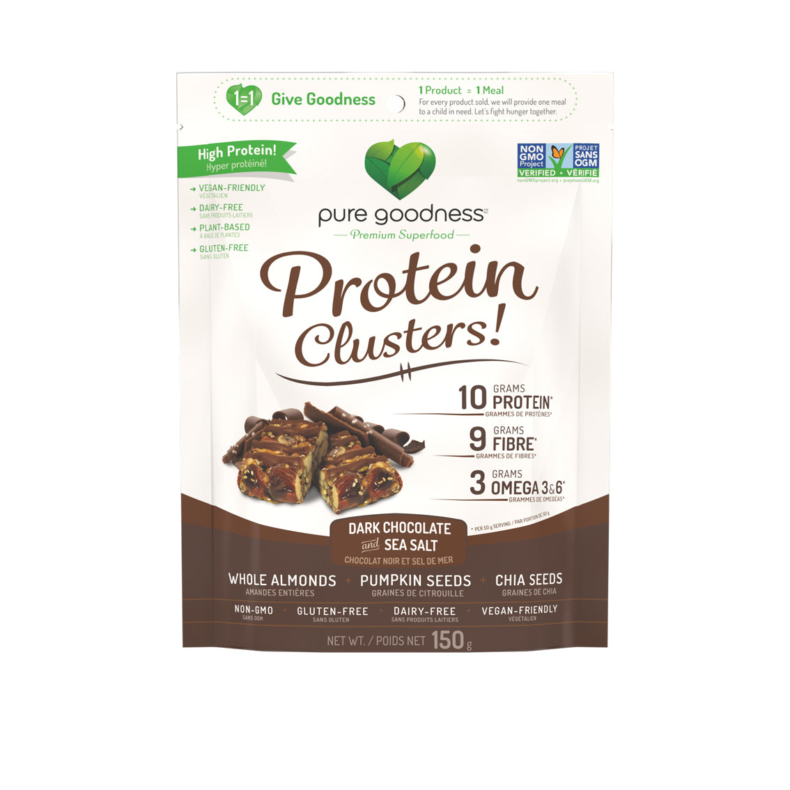 Protein Clusters Drk Ch/Sea Salt