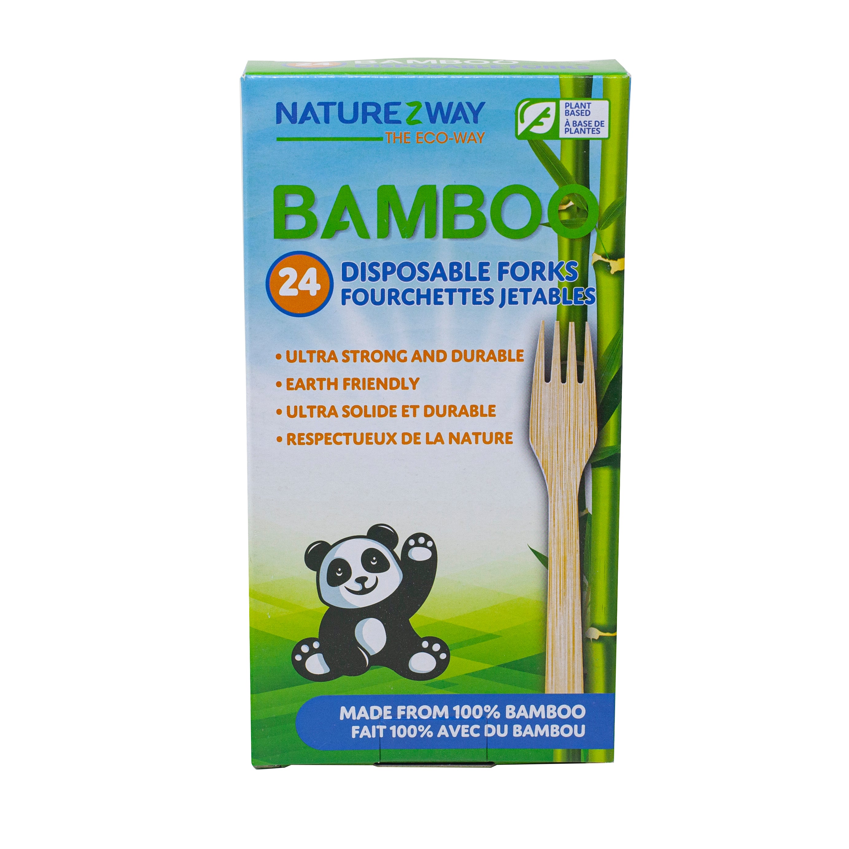 Bamboo Disposable Forks