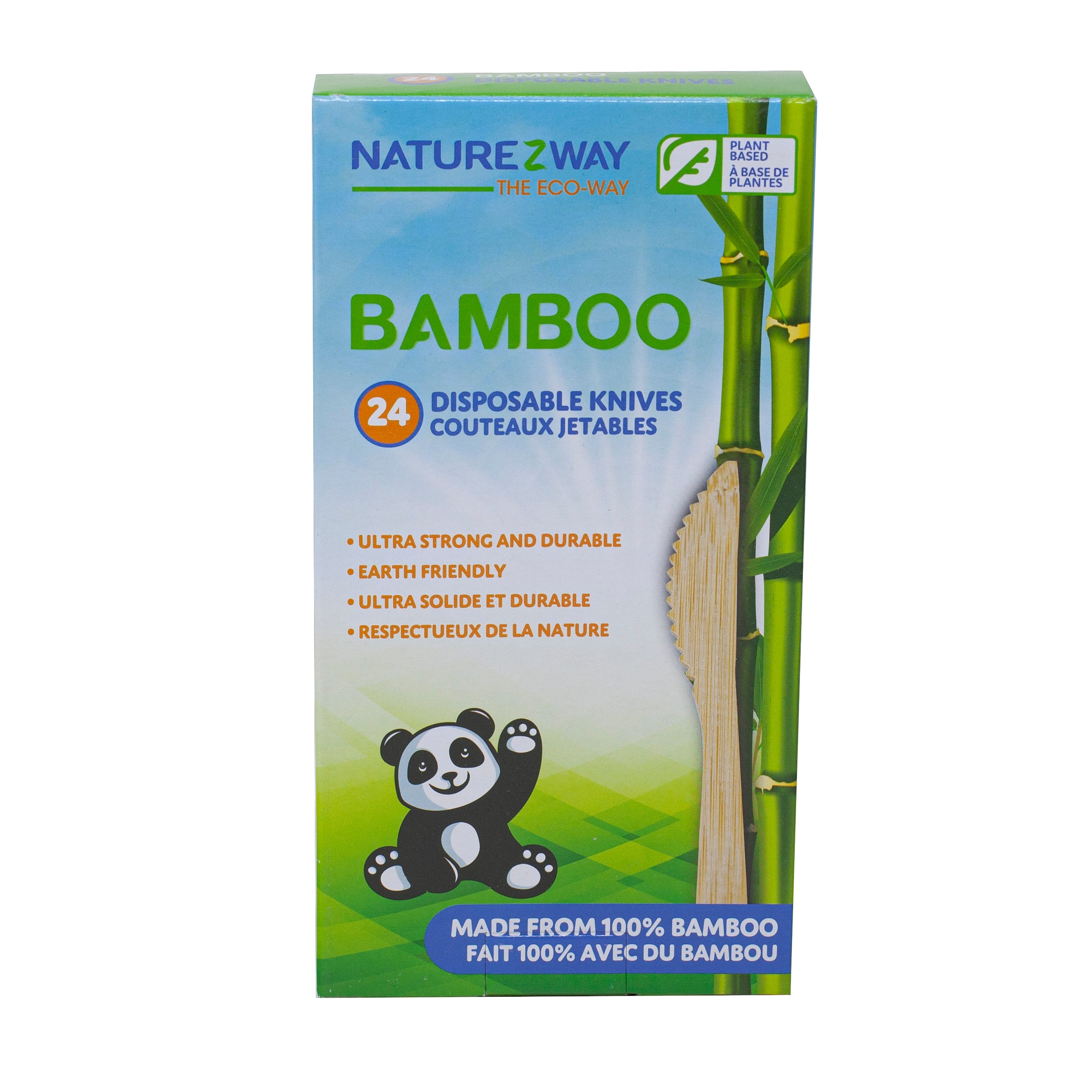 Bamboo Disposable Knives