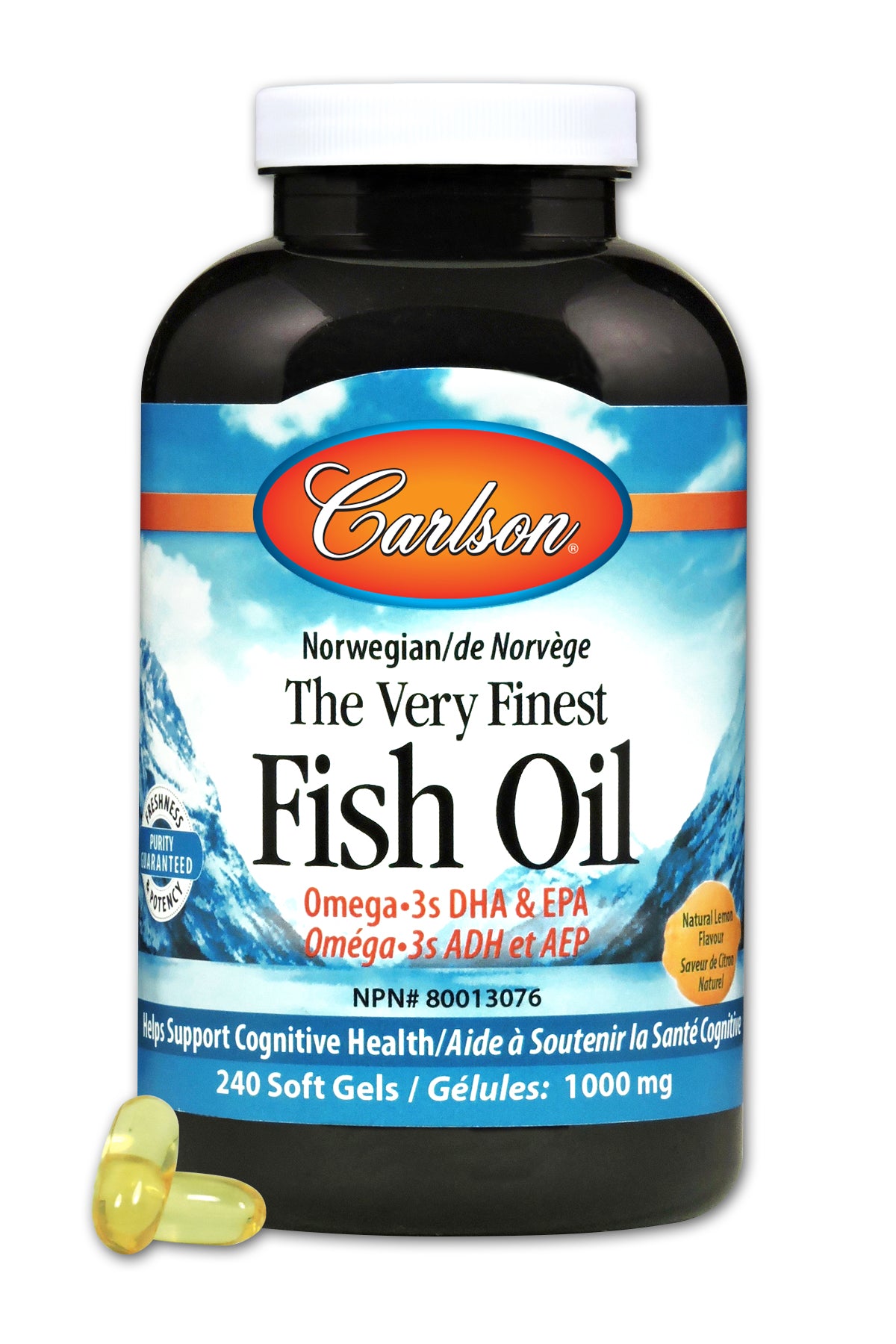 Very Finest Fish Oil Lemon