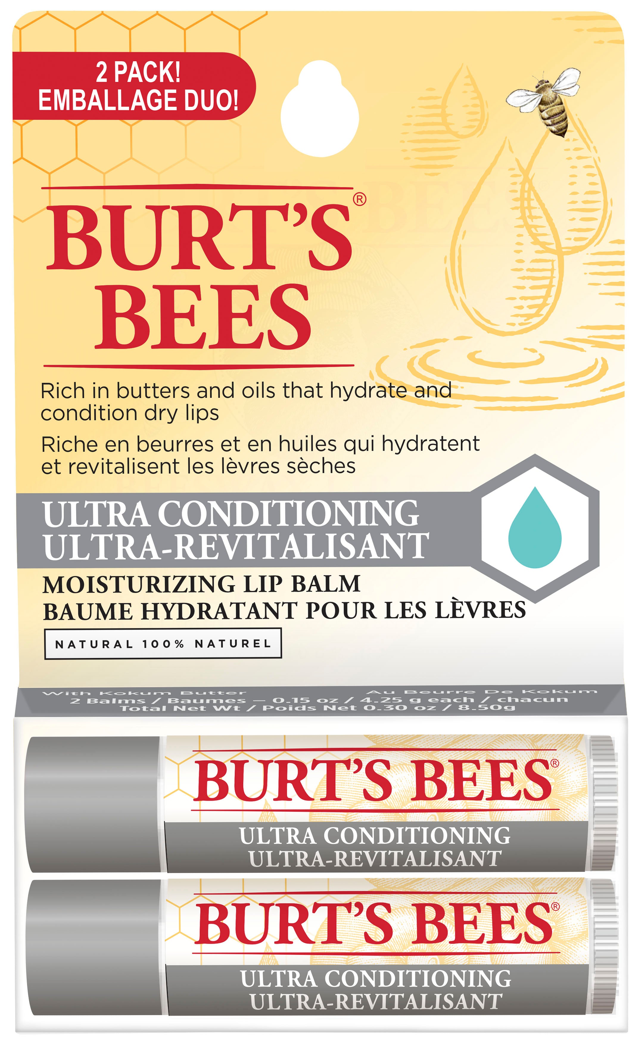 Ultra Conditioning Lip Balm 2pk