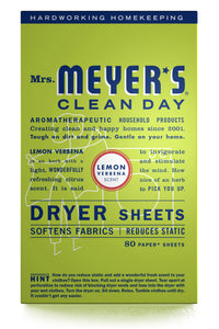Dryer Sheets - Lemon Verbena