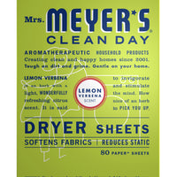 Dryer Sheets - Lemon Verbena