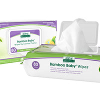 Bamboo Baby Wipes 80 pk