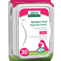 Aleva Naturals® Bamboo Fem Wipes