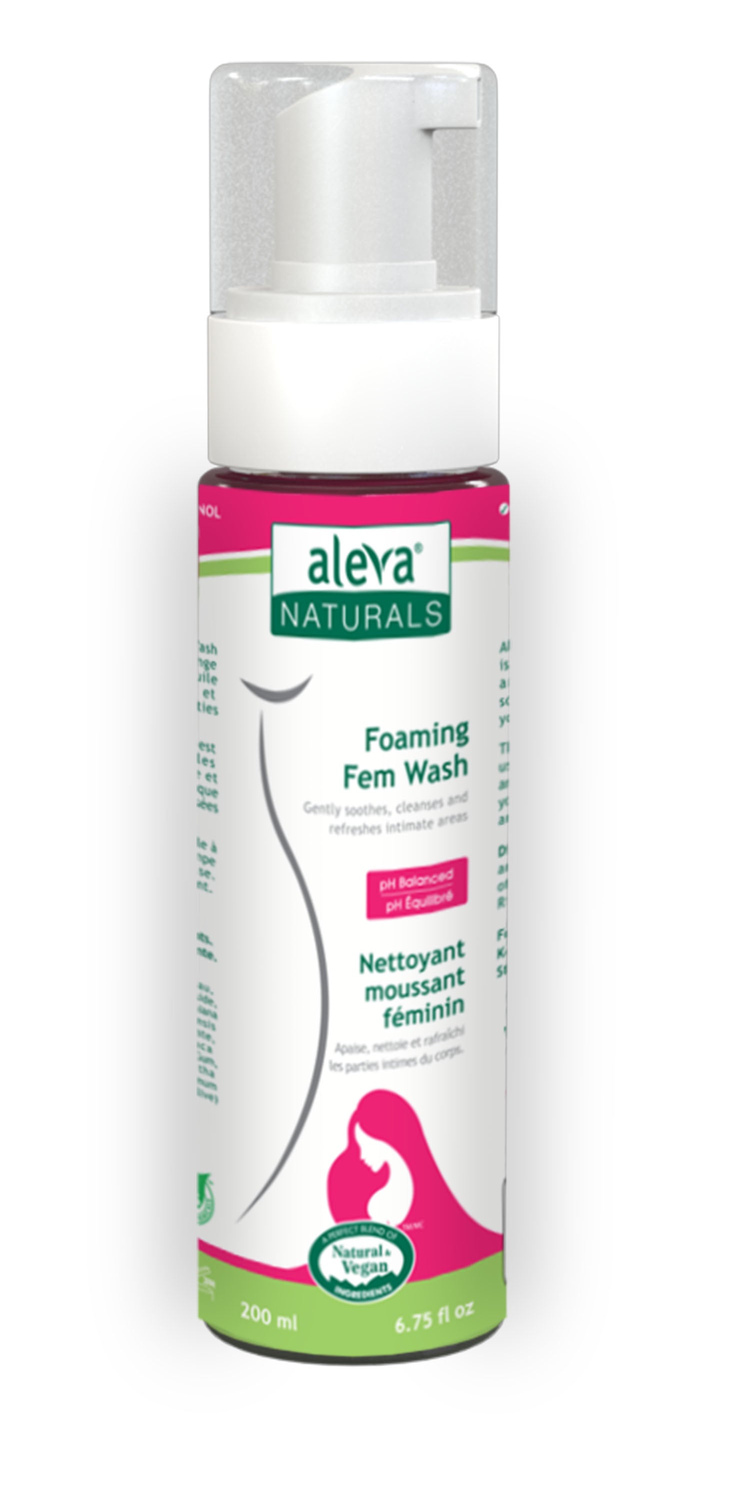 Aleva Naturals® Foaming Fem Wash