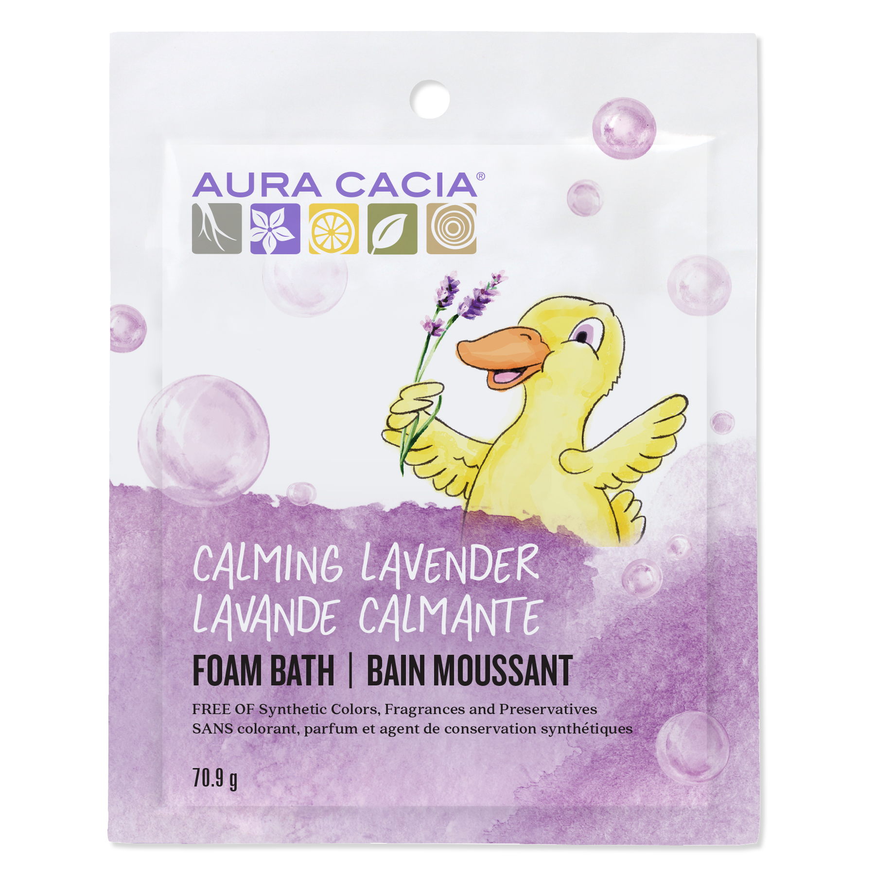 Kids Calming Foam Bath - Lavender