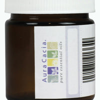 Amber Glass Wide Mouth Jar - Empty