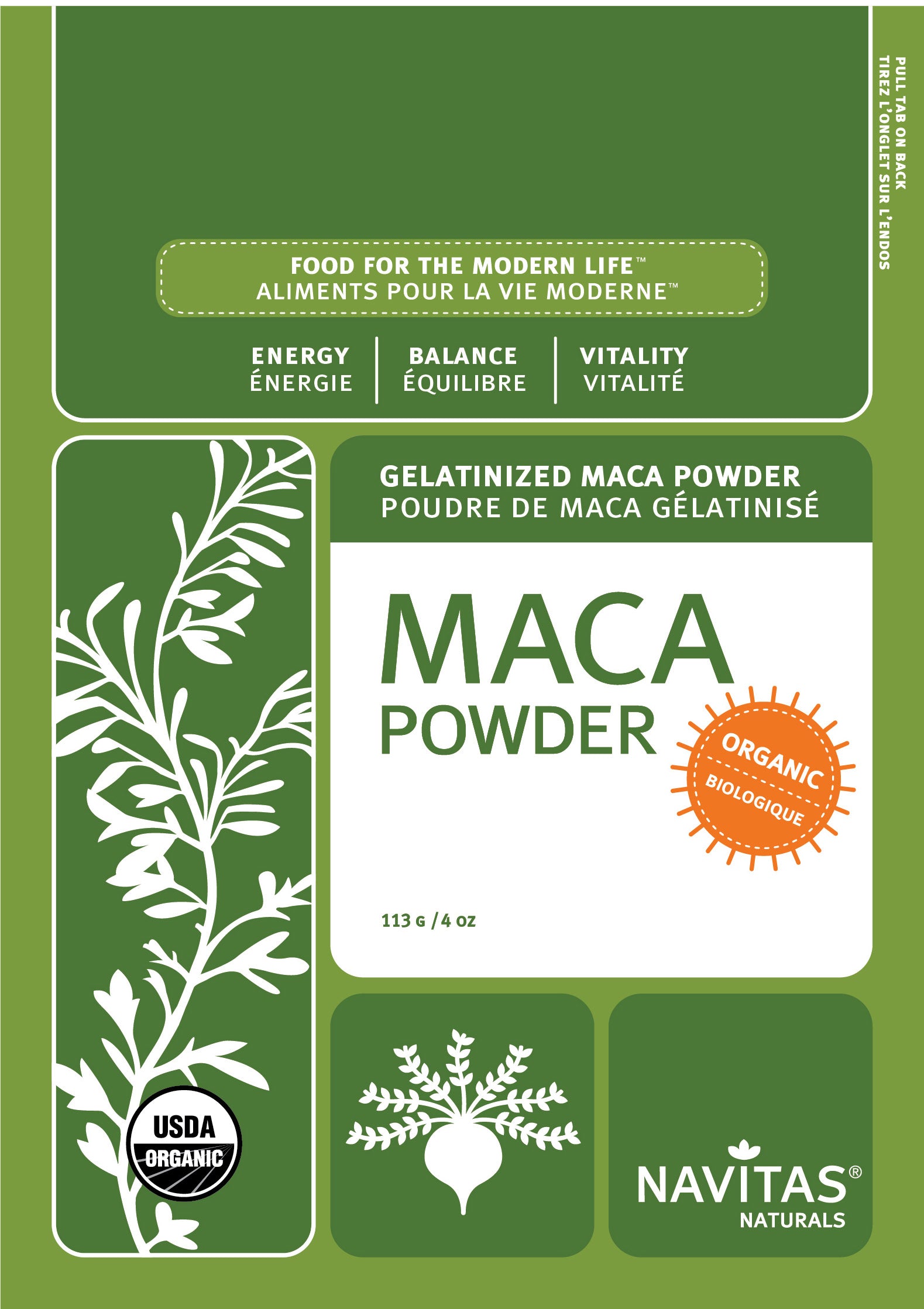 Maca Gelatized Powder