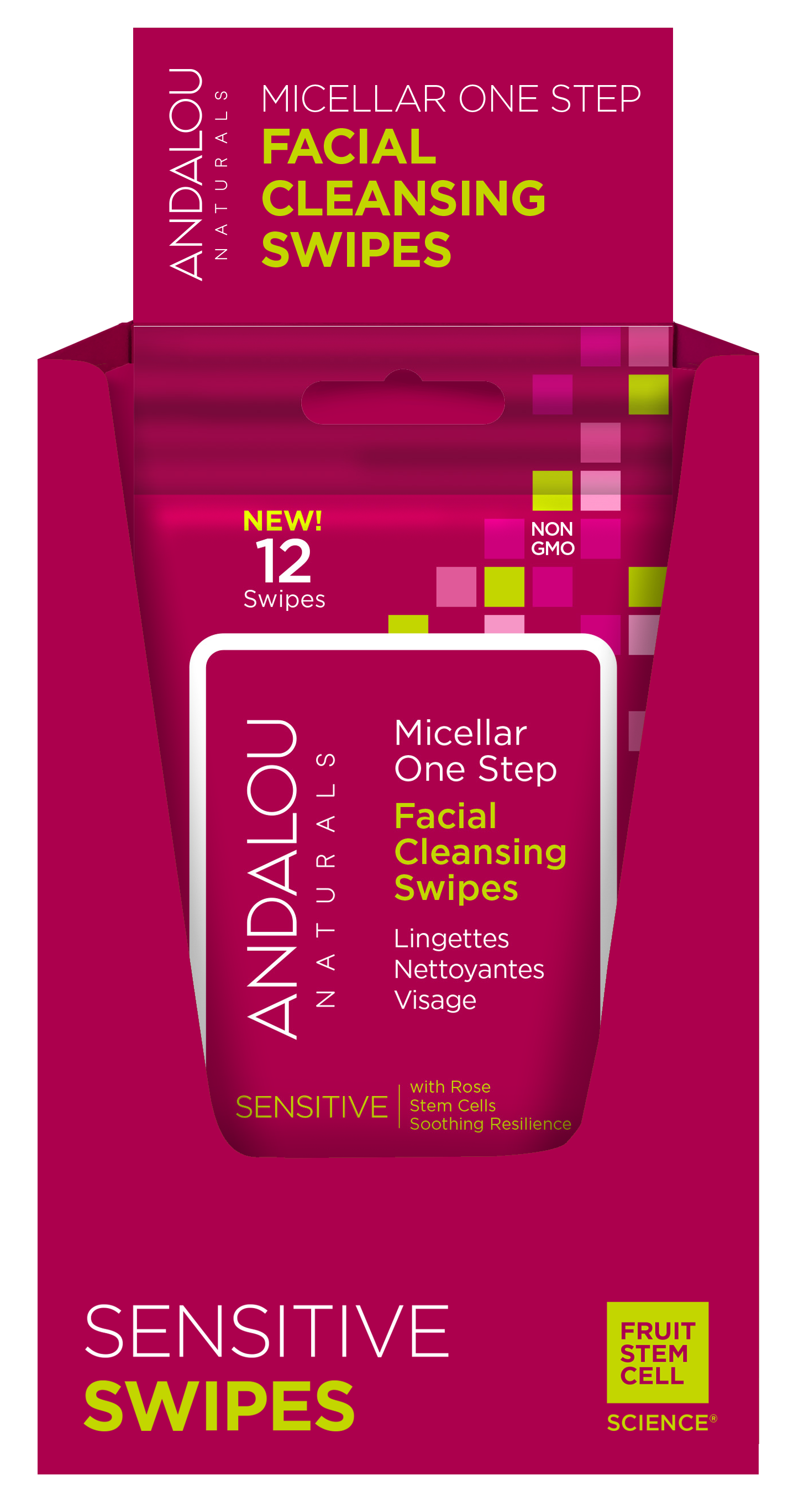 Sensitive Micellar Facial Swipes 12ct