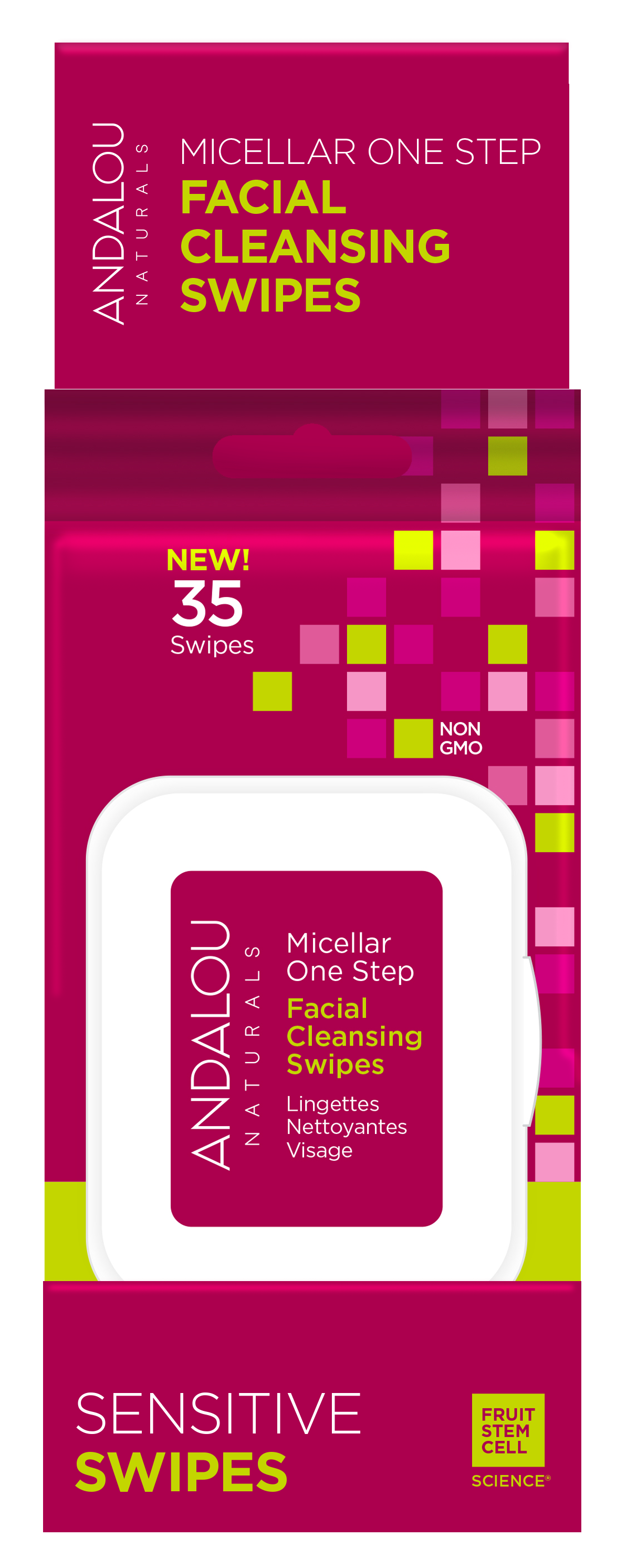 Sensitve Micellar Facial Swipes35ct