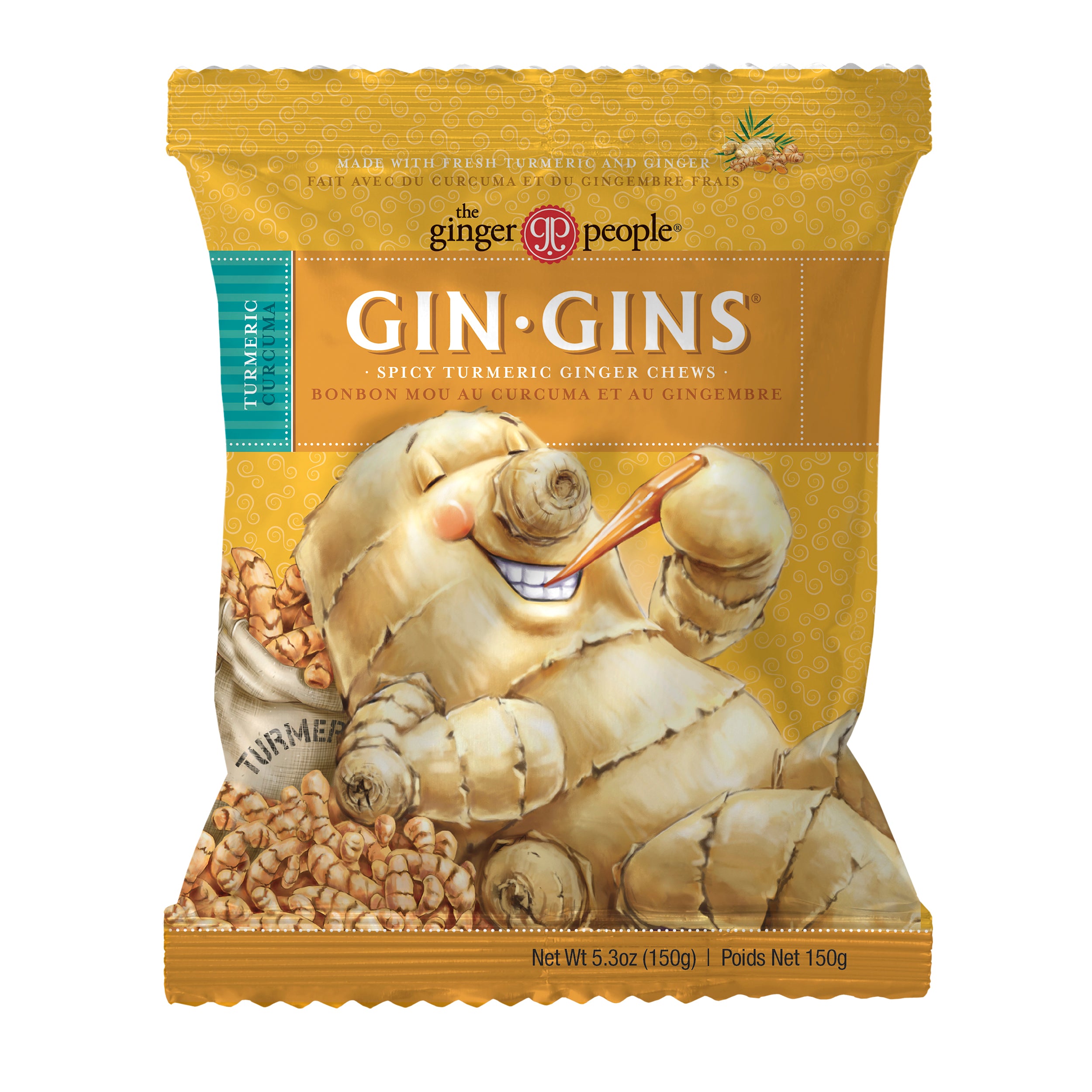 Gin Gin Spicy Turmeric Ginger Chews