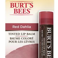 Tinted LB Carded Red Dahlia