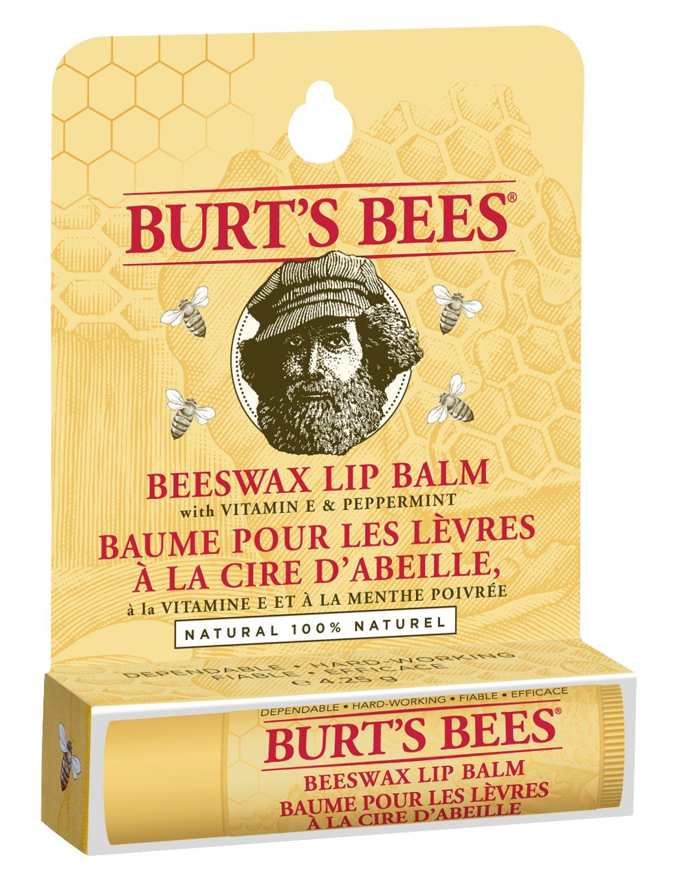 Beeswax Lip Balm - Blister 6pk