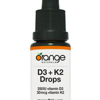 D3+K2 Drops 250IU/30mcg orange MCT