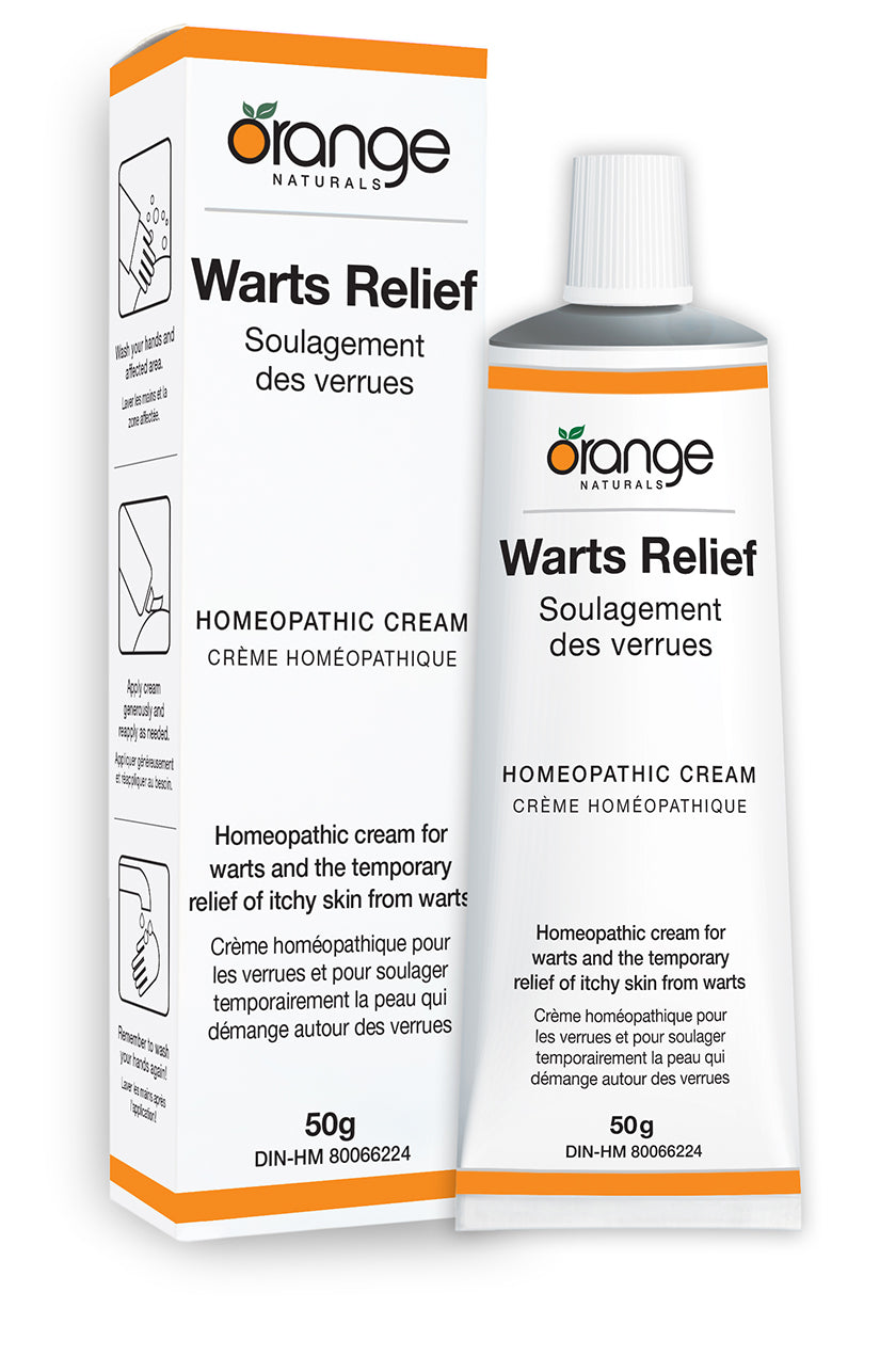 Warts Relief Homeopathic Cream