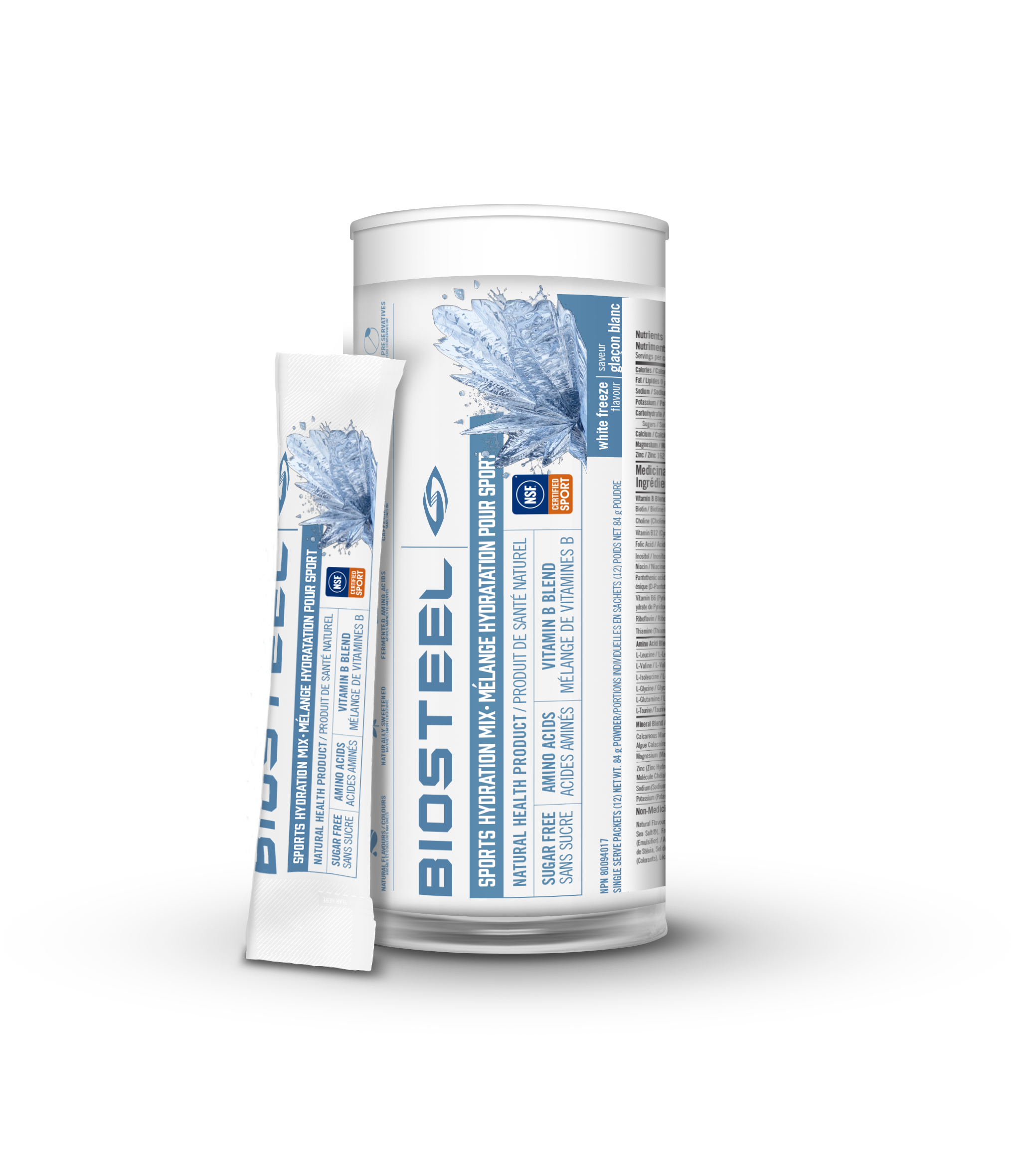 Sports Hydration Mix White Freeze