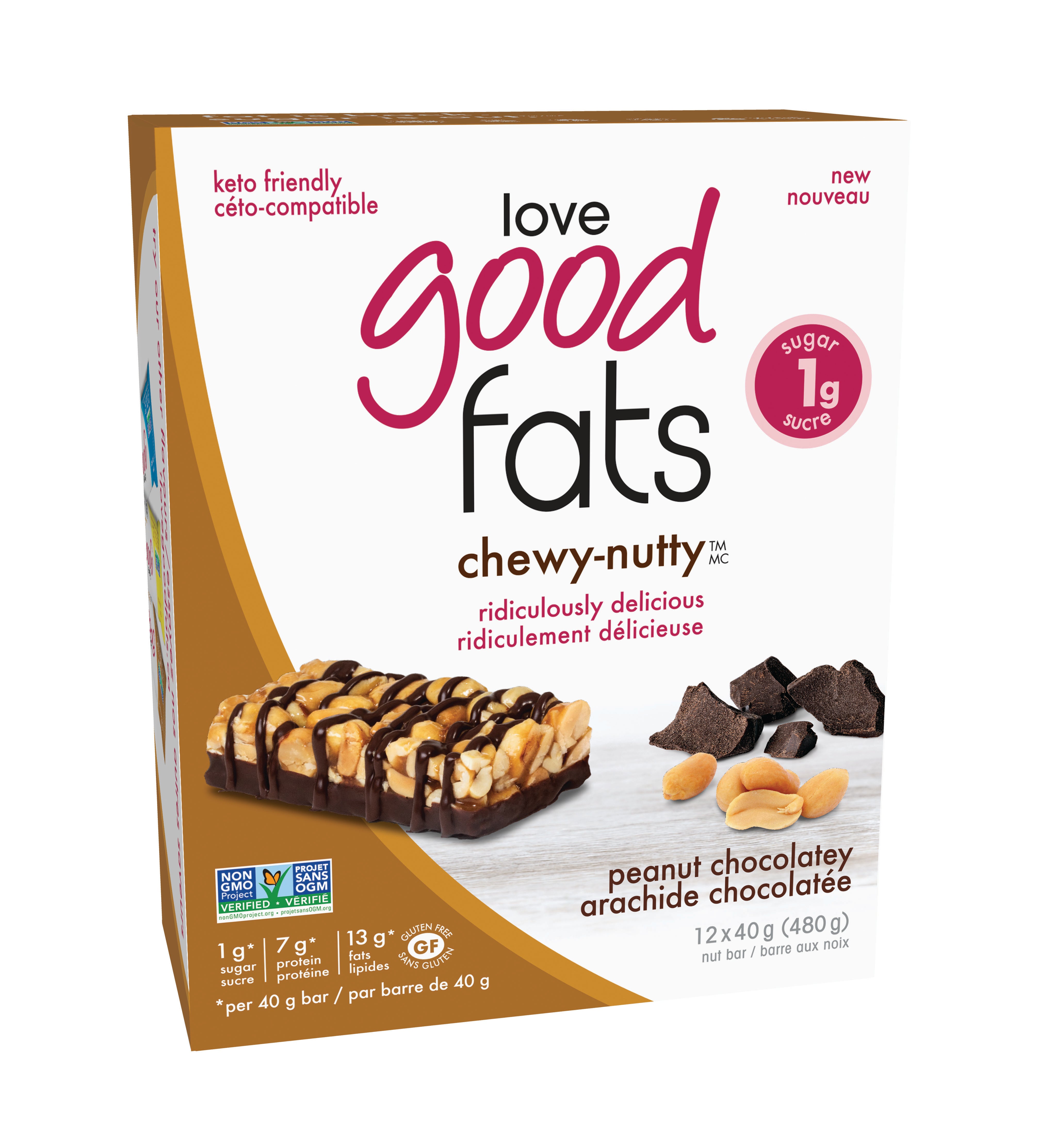 Chewy Nutty Peanut Chocolatey