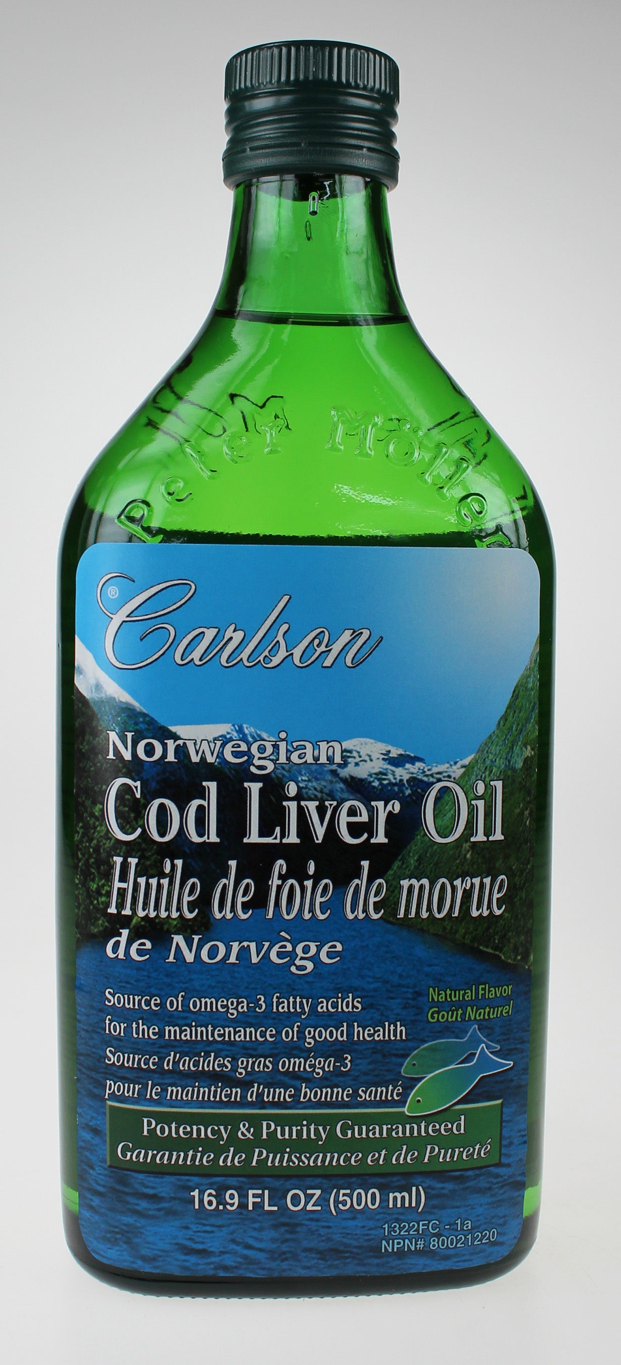 Norwegian Cod Liver Oil Unflavoured