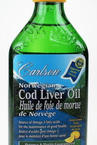 Norwegian Cod Liver Oil Lemon