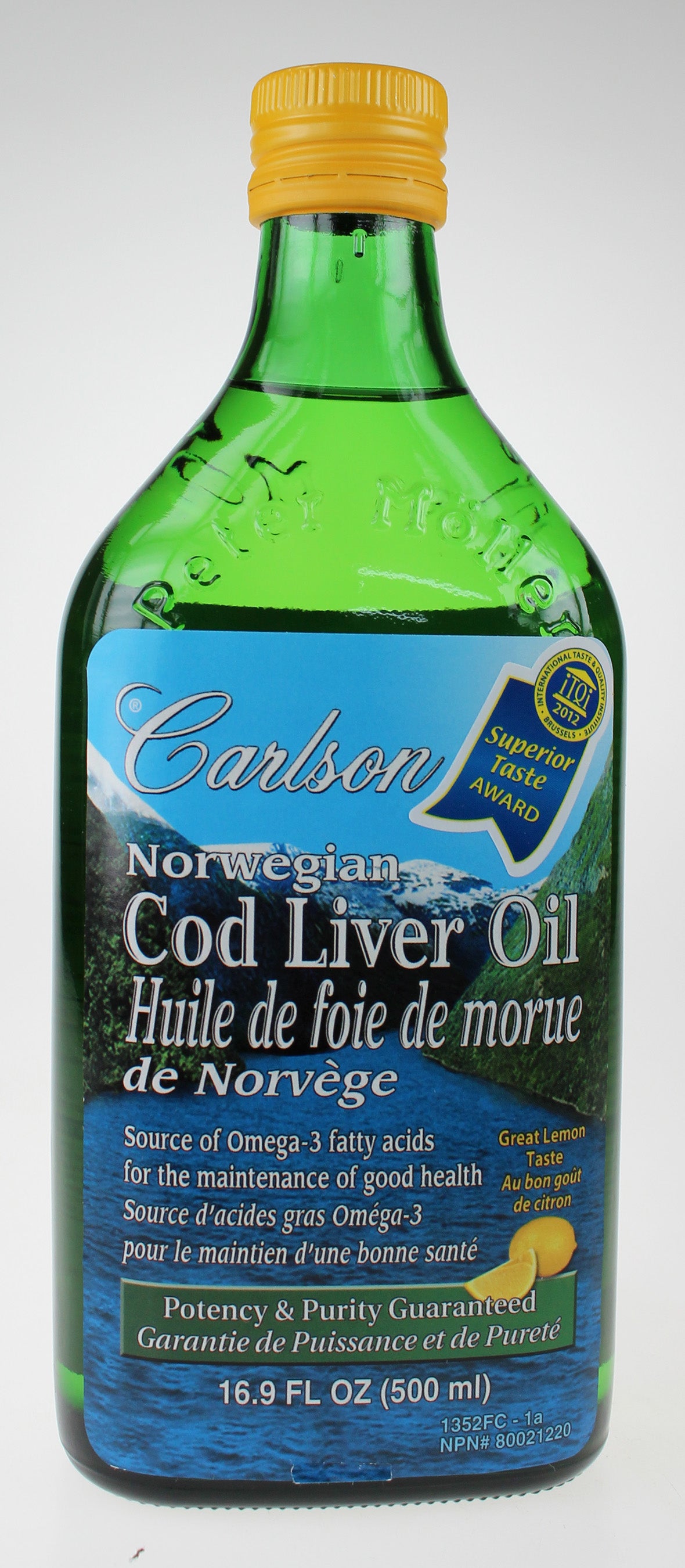 Norwegian Cod Liver Oil Lemon