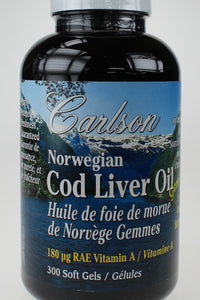 Cod Liver Oil Lemon 300 SG