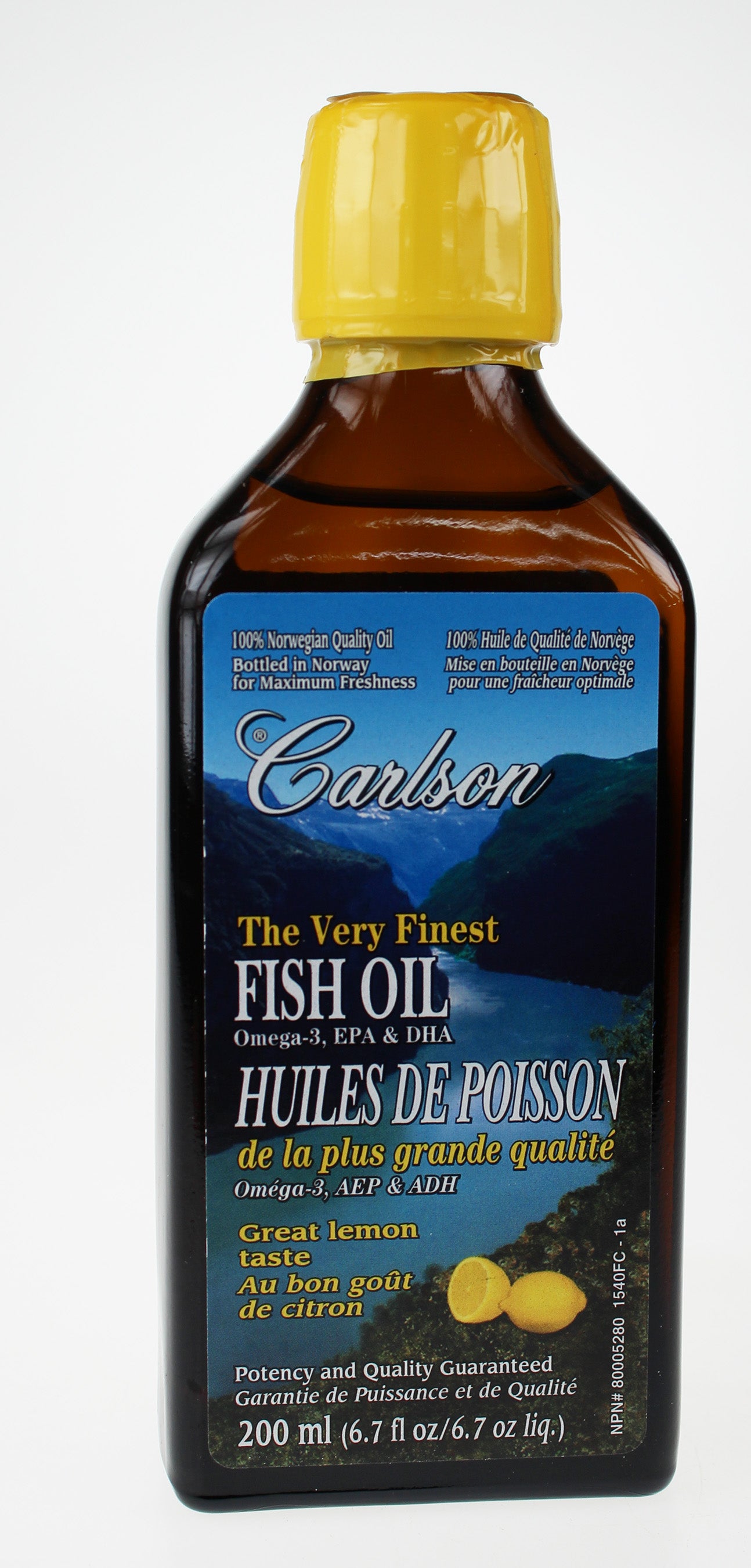 The Very Finest Fish Oil - Lemon