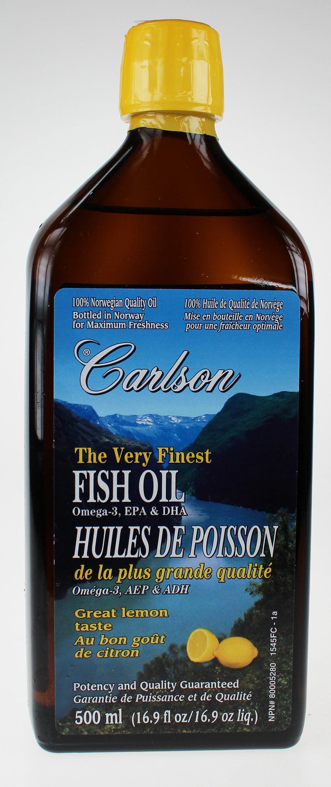 The Very Finest Fish Oil - Lemon