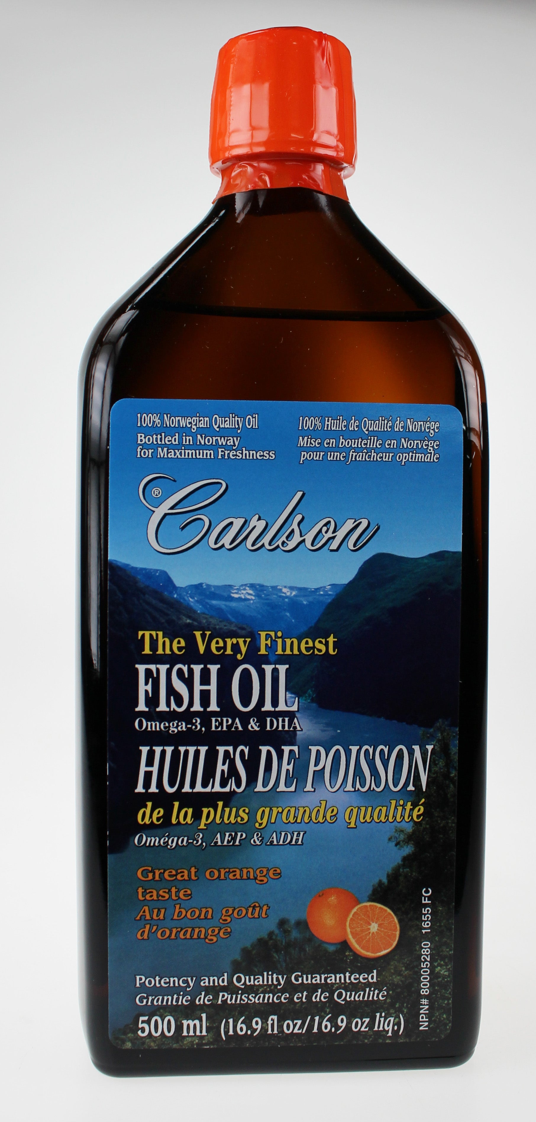 The Very Finest Fish Oil - Orange