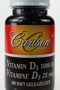 Vitamin D3 1,000 IU