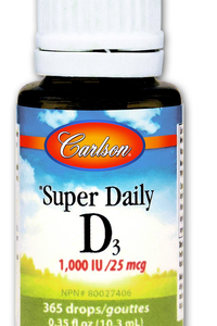 Super Daily D3 Drops - 1000 IU