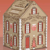 Fairtrade House box of Choc Snowmen