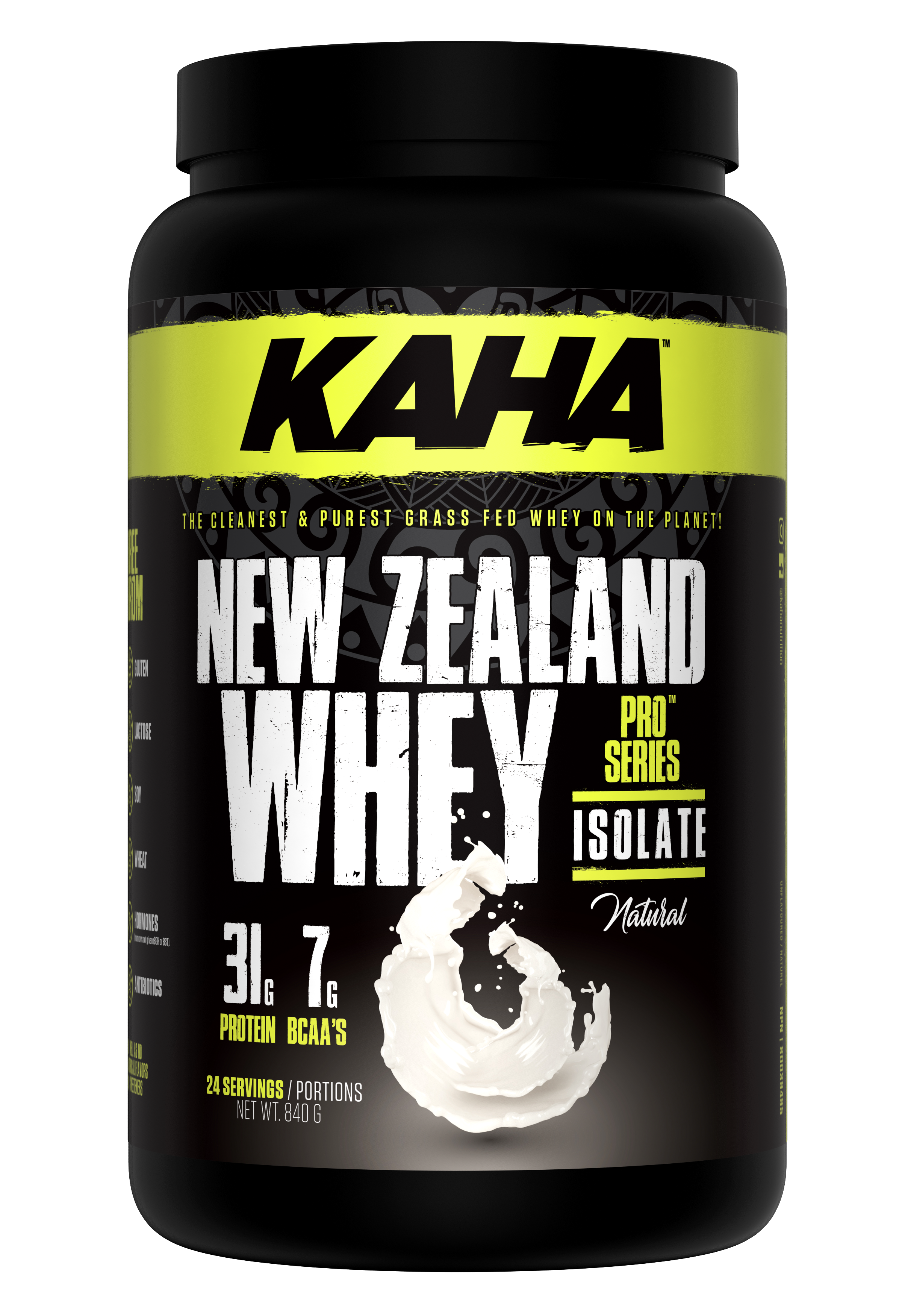 Kaha NZ Whey Isolate Natural