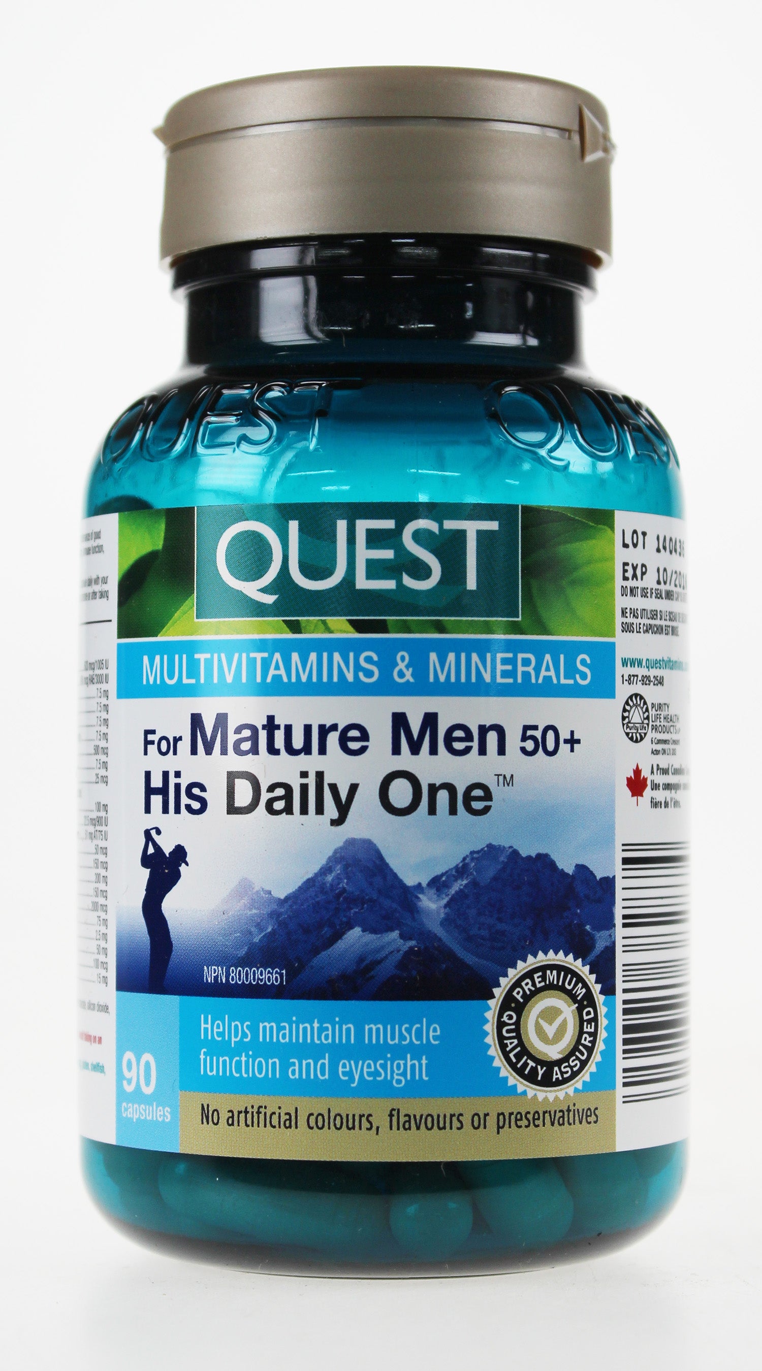 For Mature Men 50+ His Daily One