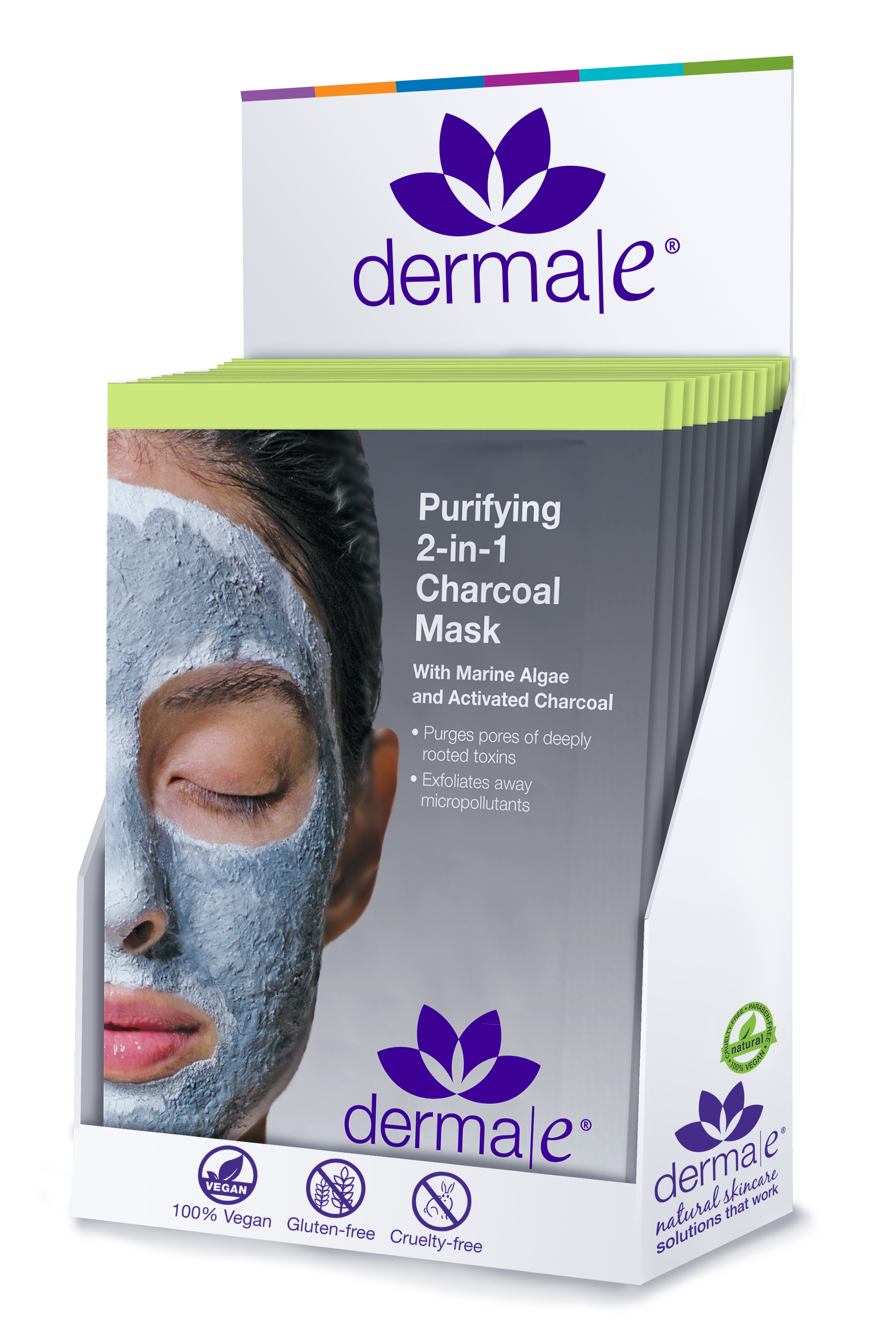 Single Use Purifying Mask Disply