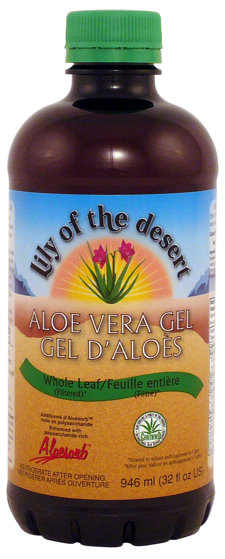 Aloe Vera Gel Whole Leaf - Plastic