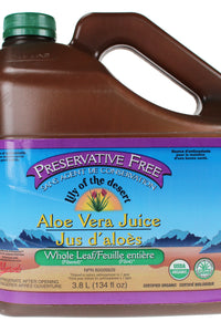 Aloe Vera Juice Whole Leaf -Plstc