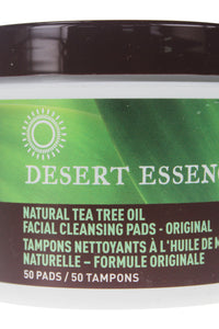 Natural Cleansing Pads w/Tea Tree Oil