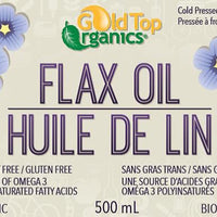 Organic Flax Oil 500ml