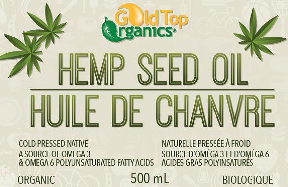 Organic Hemp Oil 500ml