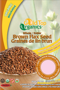 Whole Brown Flax Seed 454g