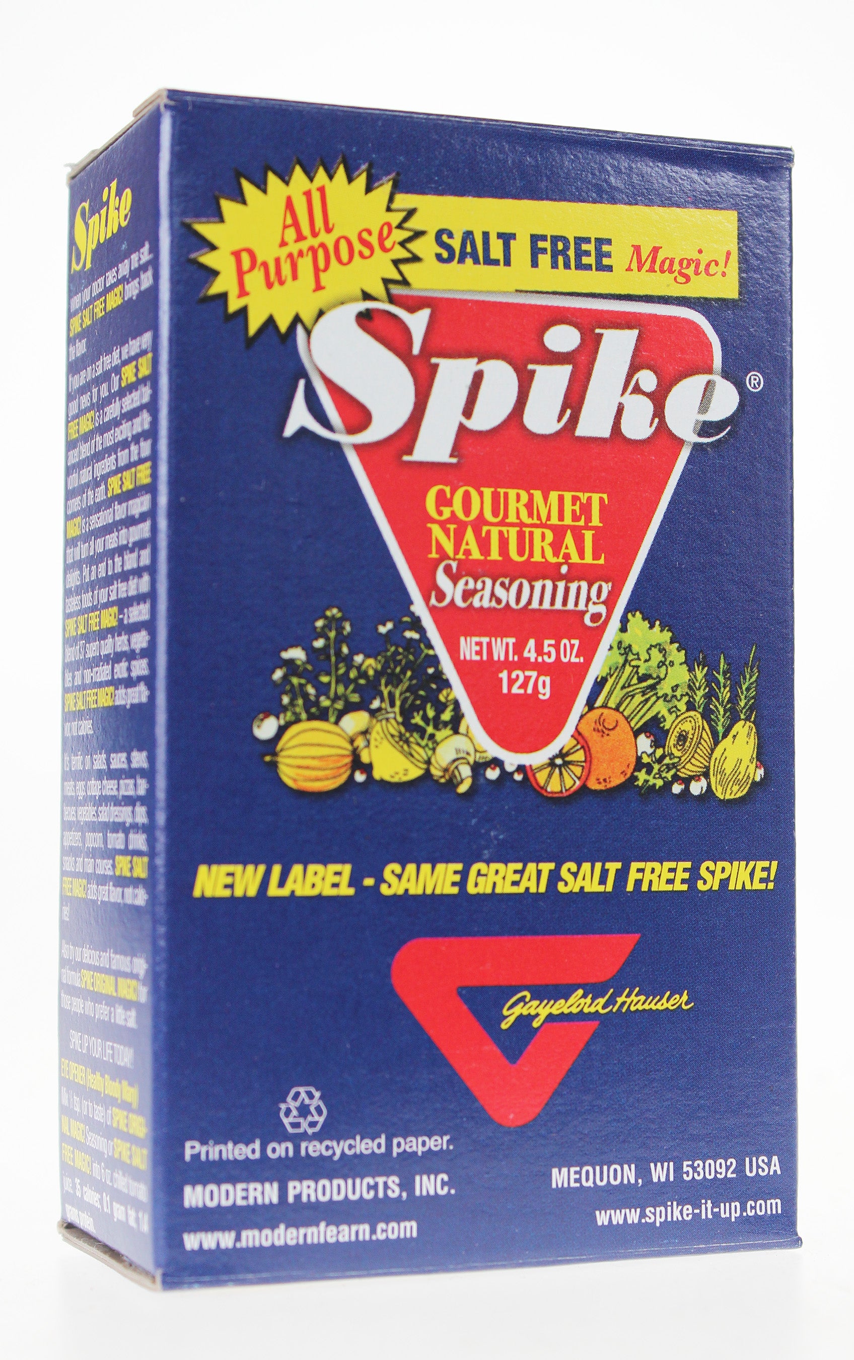 Spike Seasoning Salt Free