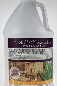 Aloe Vera & Paba Lotion 1/2 gal