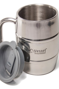 Double Barrel Insulated Mug