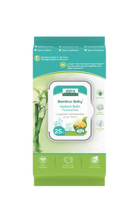 Bamboo Baby Instant Bath Towelettes